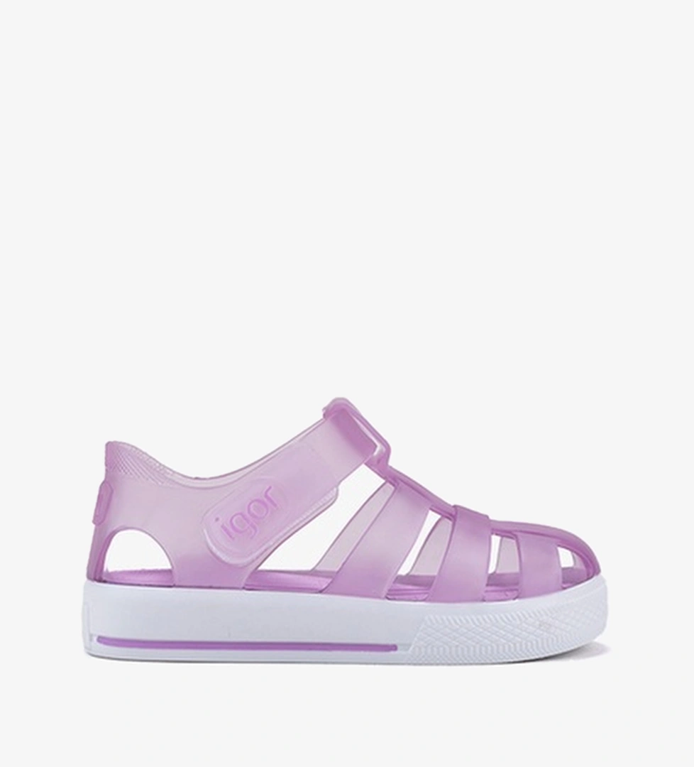 Igor Star Bebek Mor Sandalet