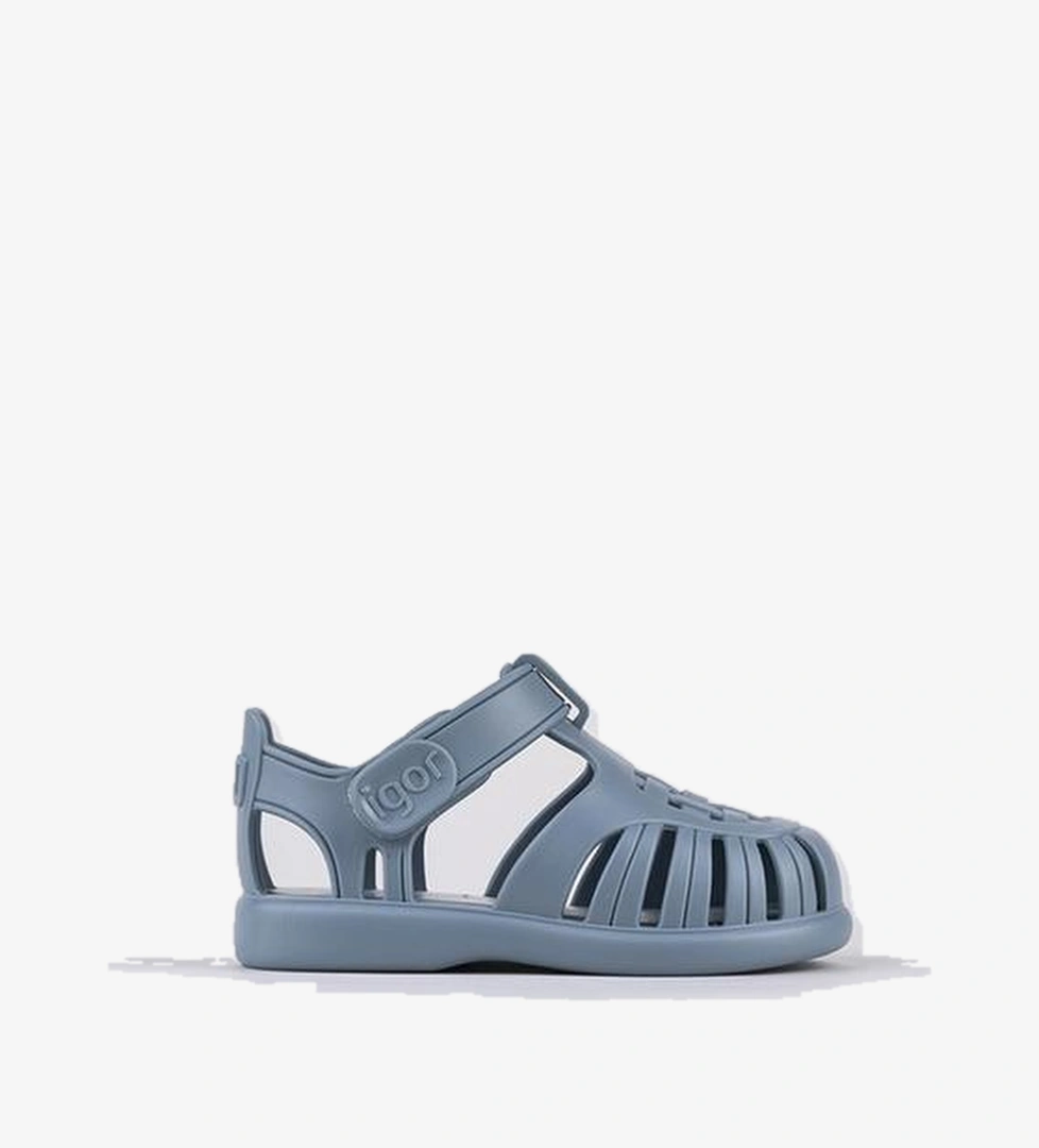 Igor Igor Tobby Solid Bebek Mavi Sandalet Sandalet & Terlik | Superkids Mavi - 1. görsel