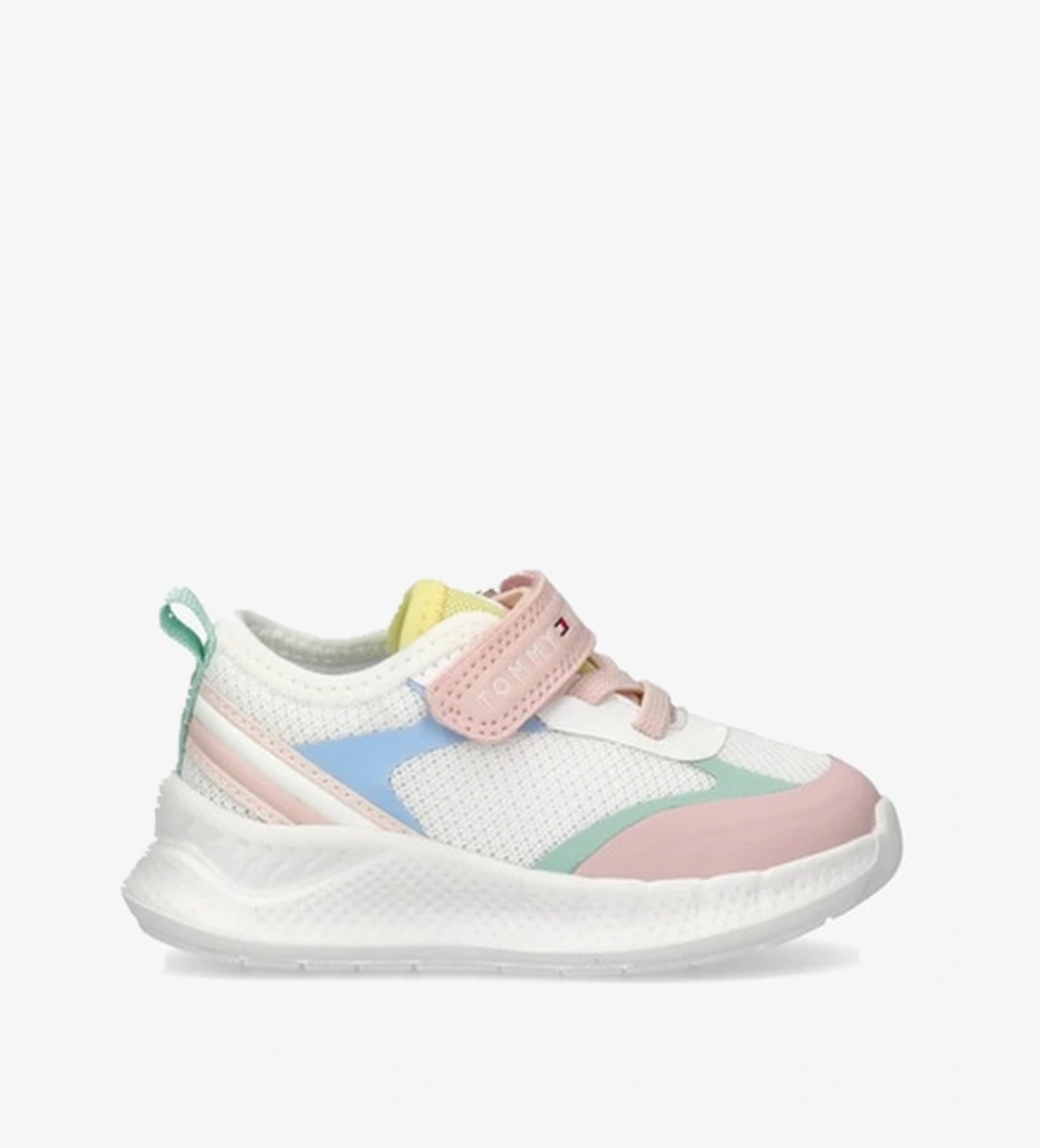 Tommy Hilfiger Tommy Hilfiger Lace Up Velcro Çocuk Renkli Spor Ayakkabı model görseli