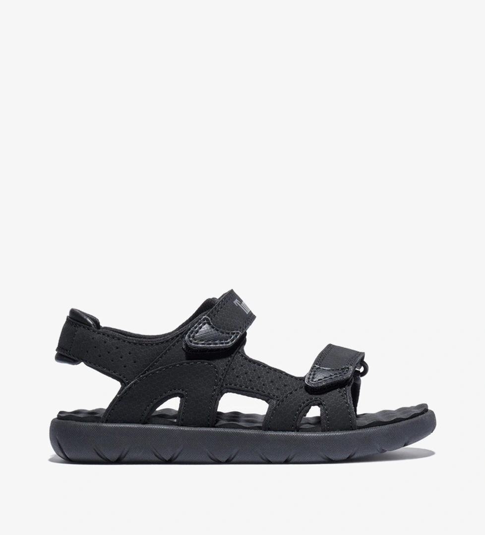 Timberland Perkins Low Arkadan Bantlı Çocuk Siyah Sandalet