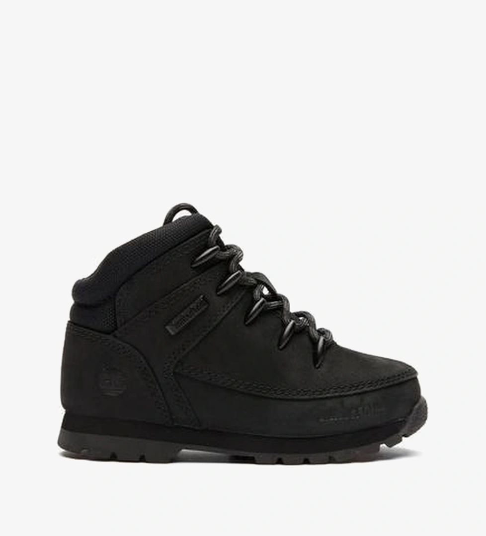 Timberland Mid Lace Up Bebek Siyah Bot - Görsel 1