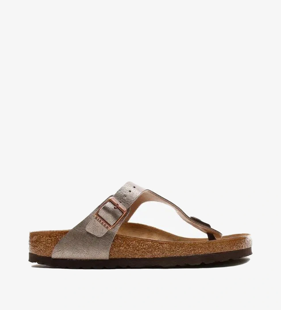 Birkenstock Gizeh Birken-Flor Graceful Kadın Bej Terlik