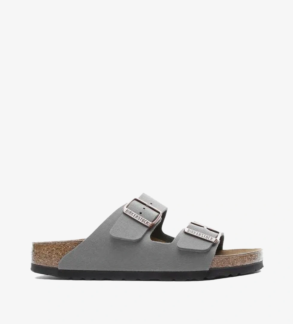 Birkenstock Arizona Bf Unisex Gri Sandalet