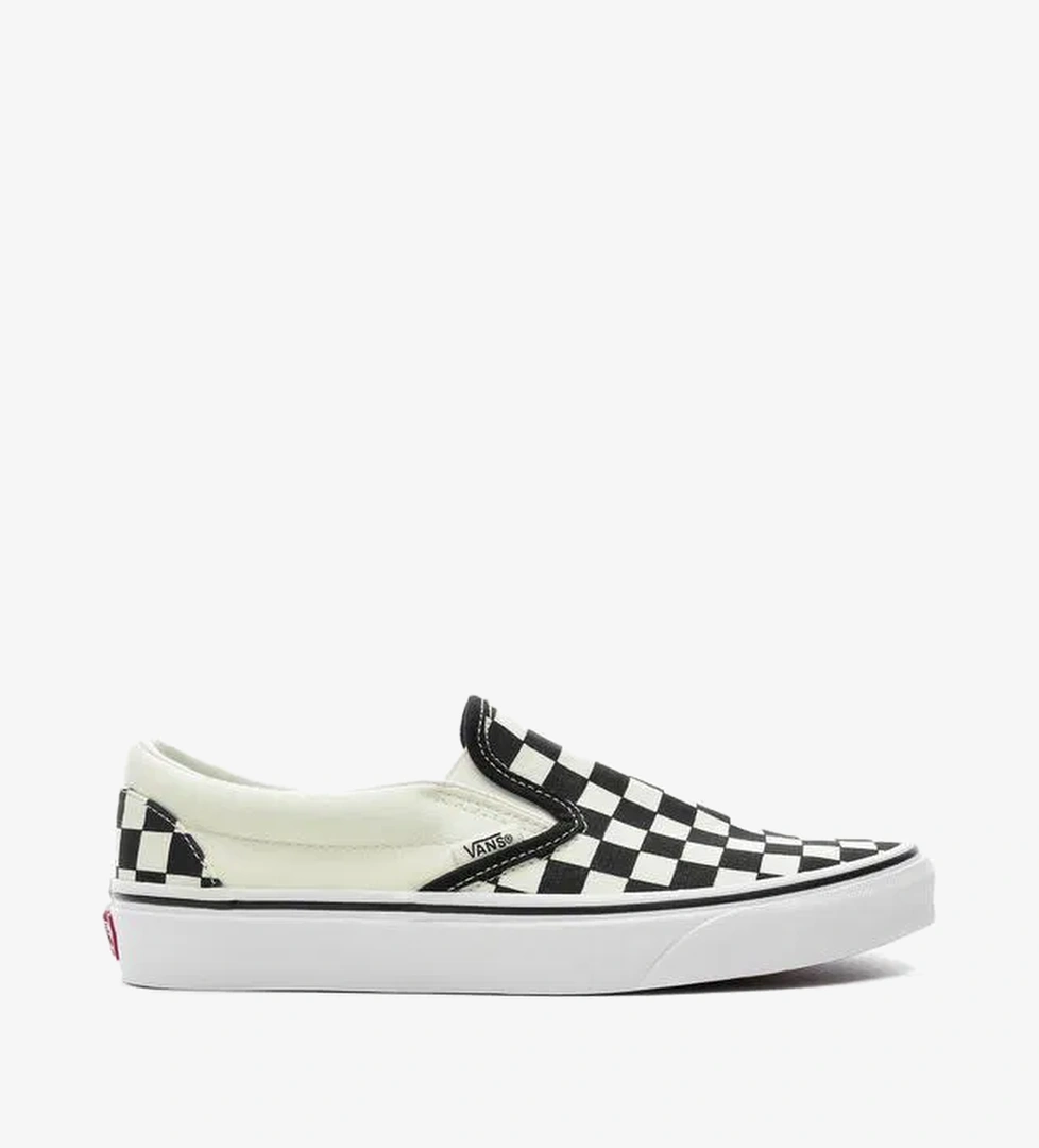 Vans Vans Classic Slip-On Checkerboard Siyah - Bej Unisex Sneaker model görseli
