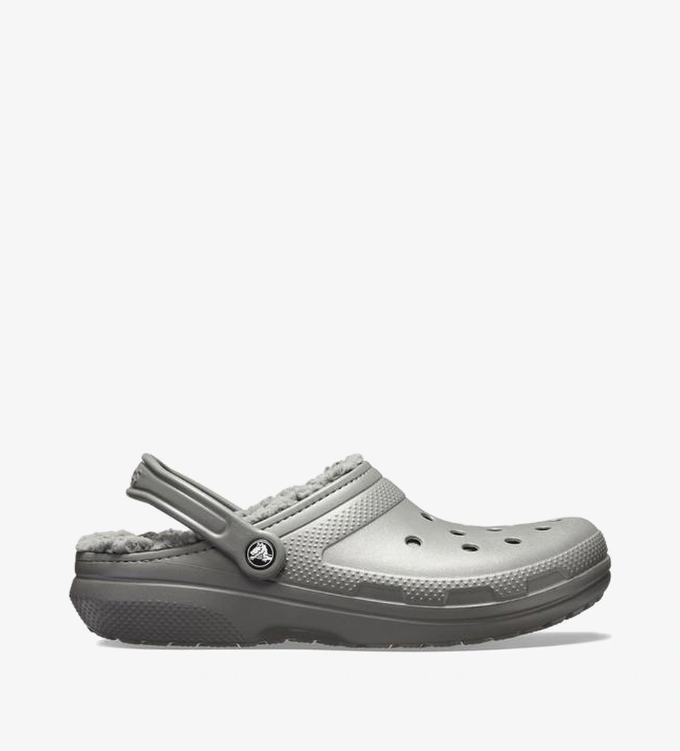Crocs Crocs Classic Lined Clog Unisex Gri Terlik model görseli
