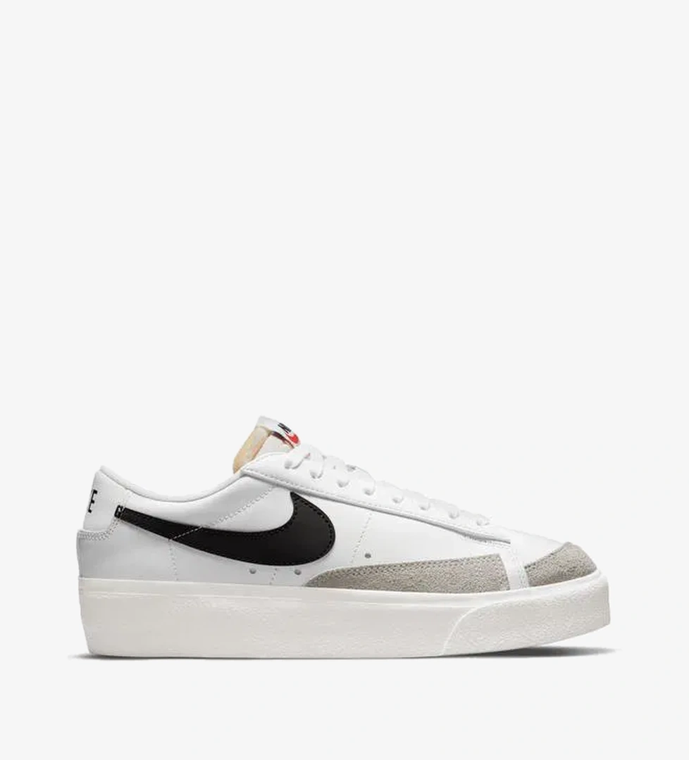 Nike Blazer Low Platform Kadın Beyaz Spor Ayakkabı
