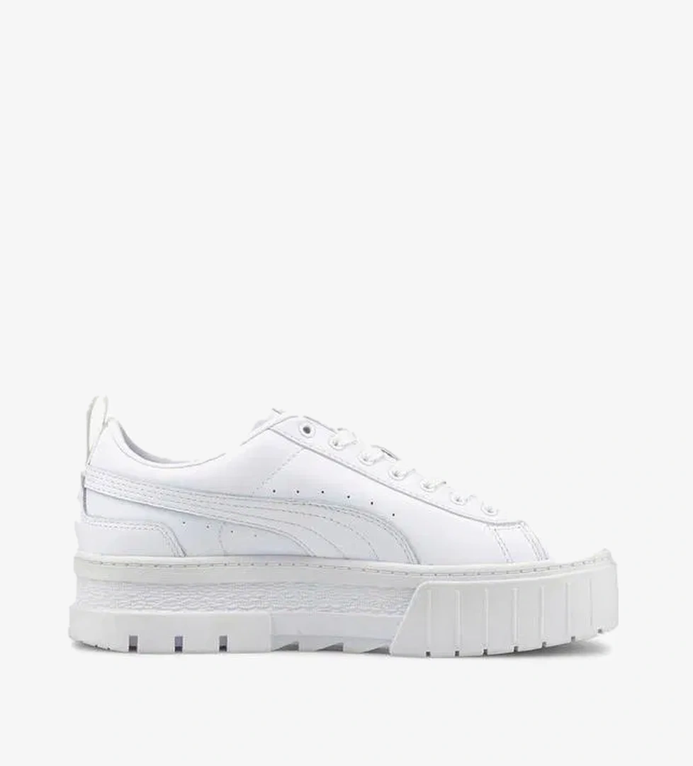Puma Mayze Classic Kadın Beyaz Spor Ayakkabı - Görsel 1