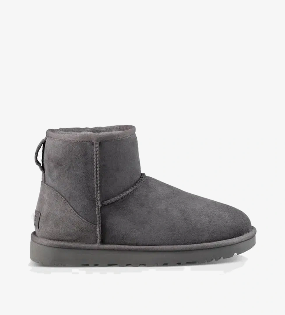 UGG Classic Mini II Kadın Gri Bot - Görsel 1