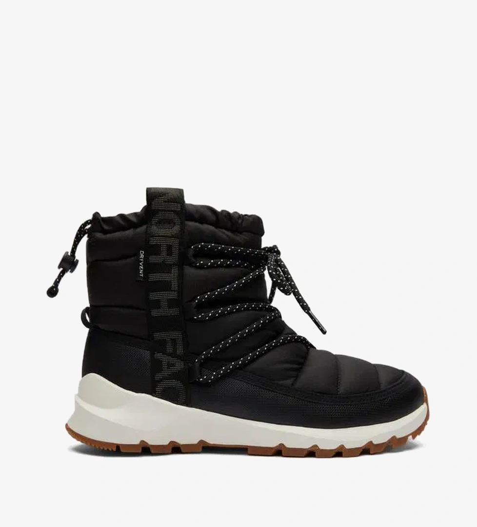 The North Face Thermoball Su Geçirmez Lace Up Kadın Siyah Bot - Görsel 1