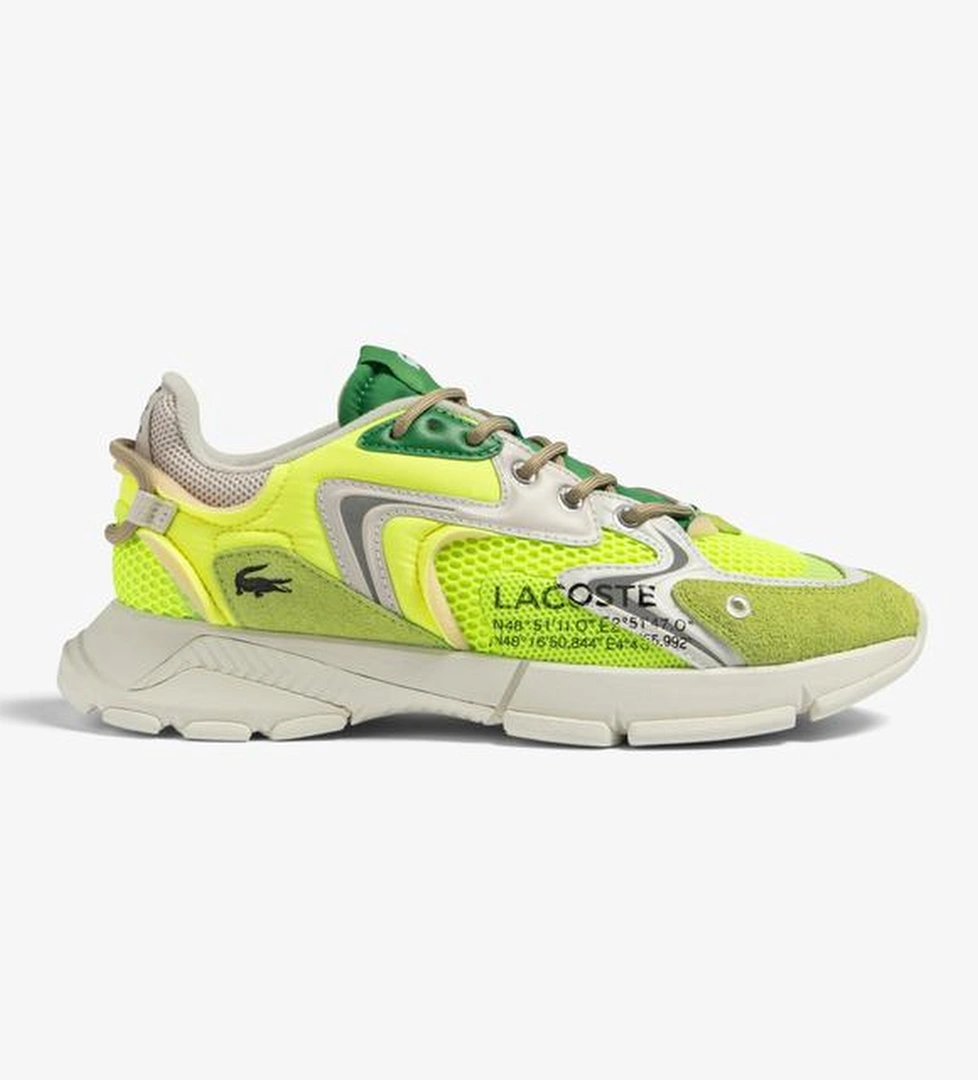 Lacoste L003 Neo Kadın Sarı Sneaker - Görsel 1