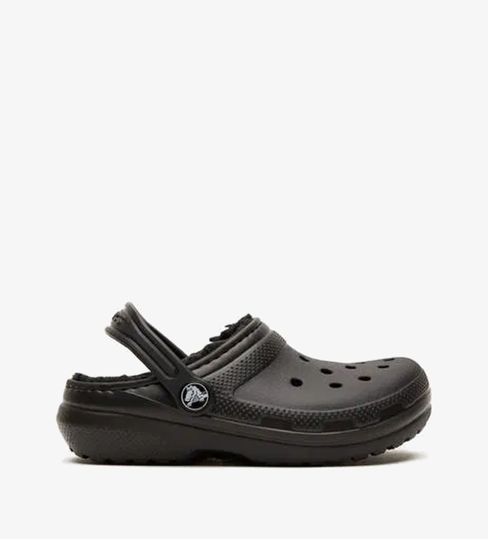 Crocs Crocs Classic Lined Clog Çocuk Siyah Terlik model görseli
