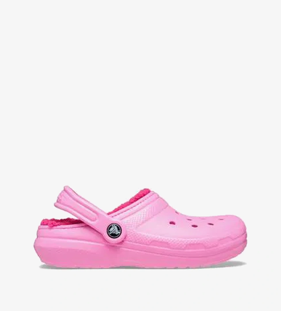 Crocs Classic Lined Clog Lifestyle Slippers Pembe Terlik - Görsel 1