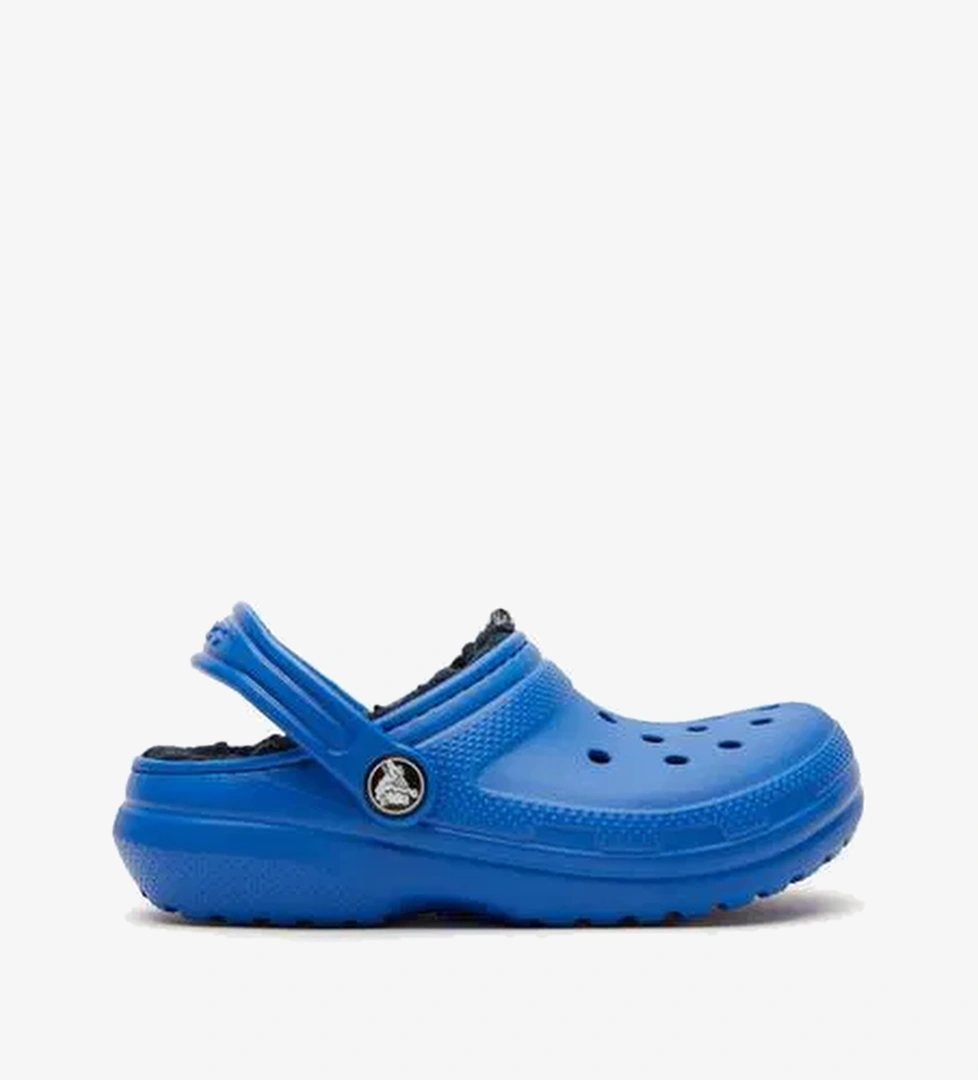 Crocs Classic Lined Clog Çocuk Mavi Terlik - Görsel 1