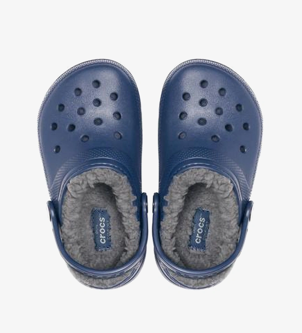 Crocs Crocs Classic Lined Clog Bebek Lacivert Terlik SuperStep'te! Lacivert - 1. görsel
