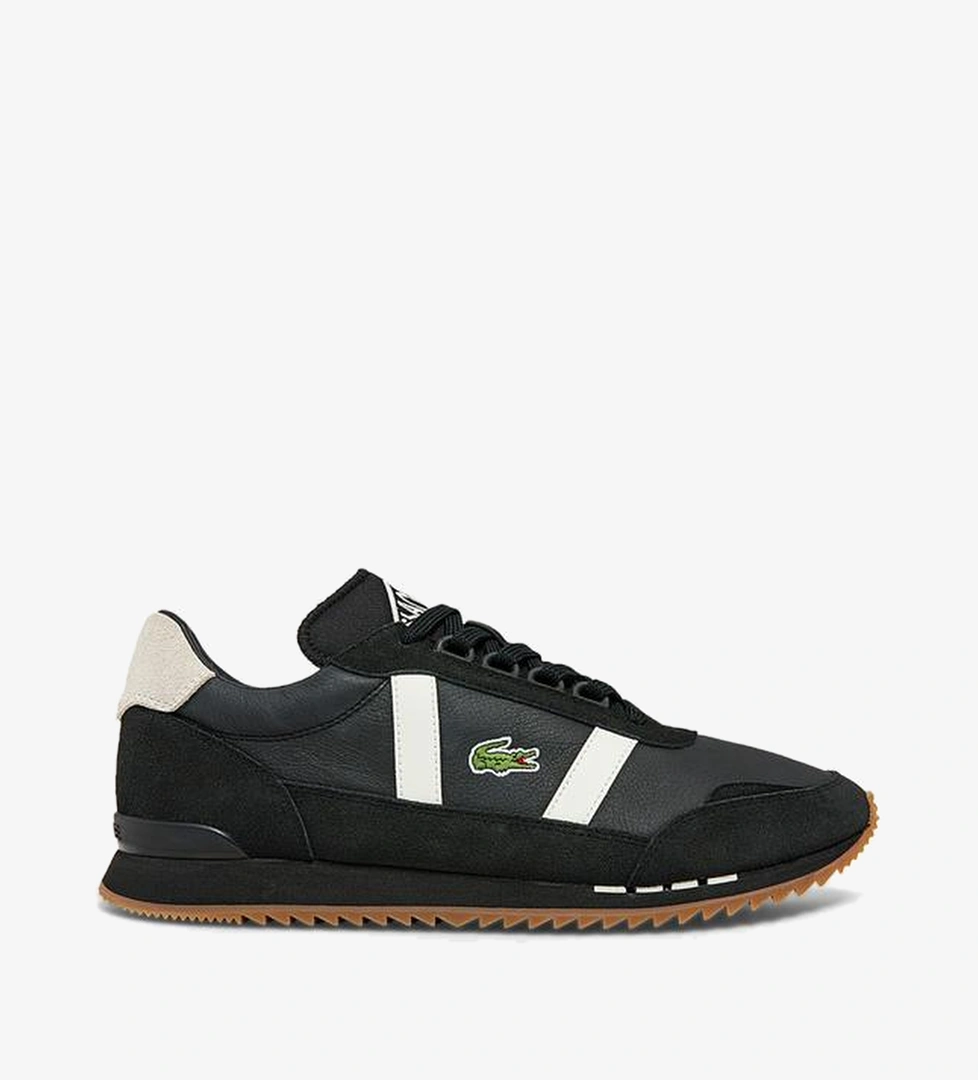 Lacoste Partner Retro Erkek Siyah Sneaker - Görsel 1
