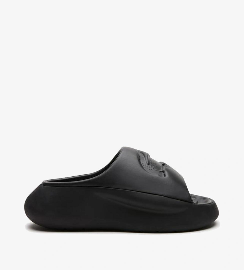 Lacoste Croco 3.0 Kadın Siyah Terlik - Görsel 1