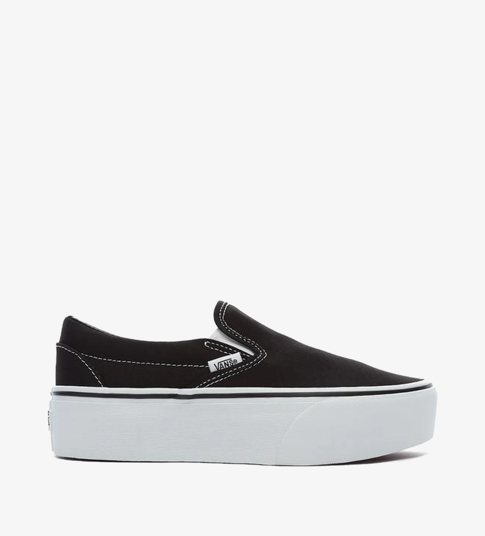 Vans Vans Ua Classic Slip-On Stackform Platform Kadın Siyah Sneaker SuperStep'te! Belirsiz - 1. görsel