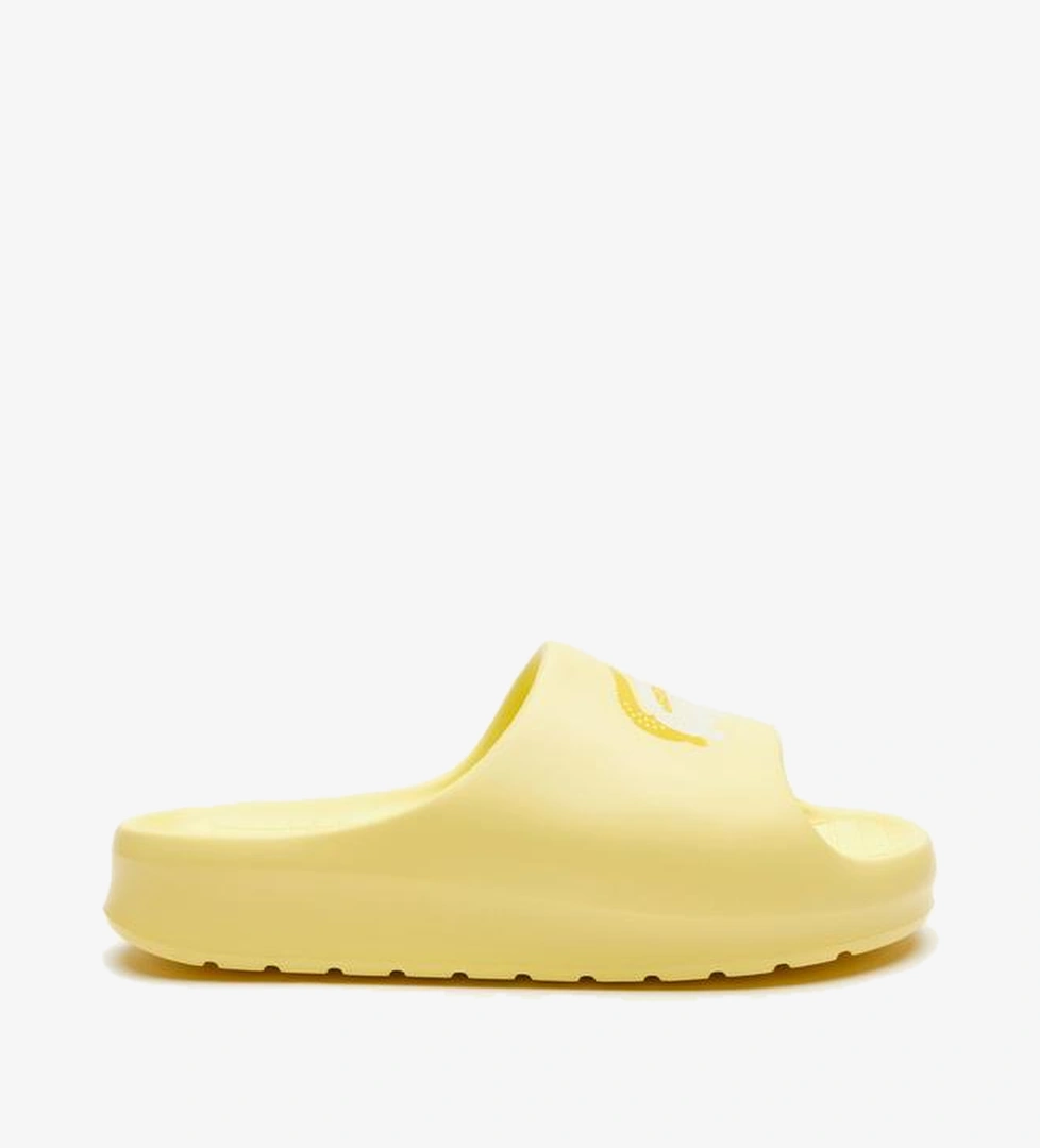 Lacoste Croco 2.0 Kadın Sarı Terlik - Görsel 1