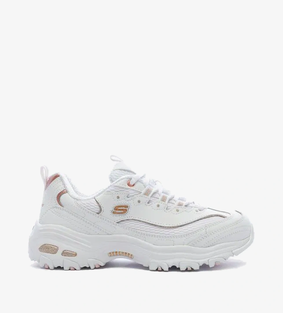 Skechers D'Lites Kadın Beyaz Spor Ayakkabı - Görsel 1