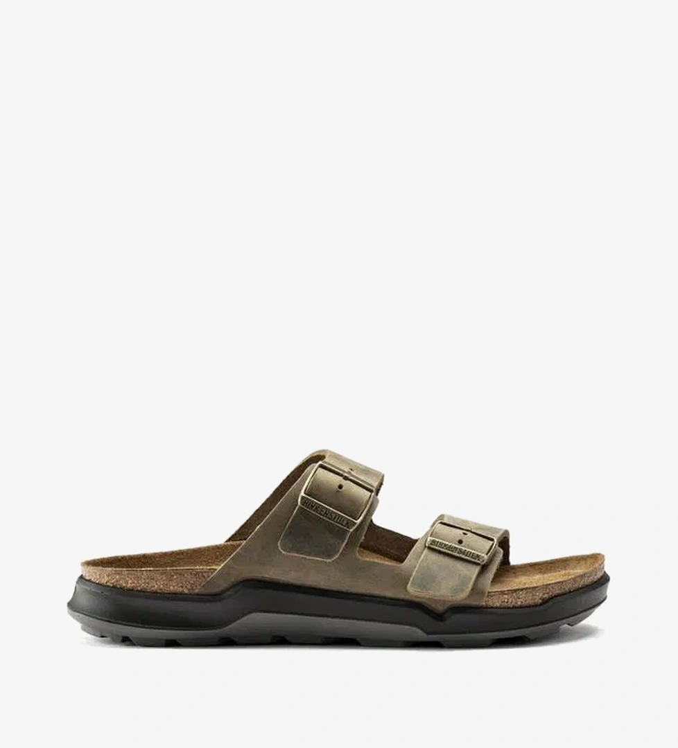 Birkenstock Arizona Artic Old Erkek Kahverengi Terlik - Görsel 1