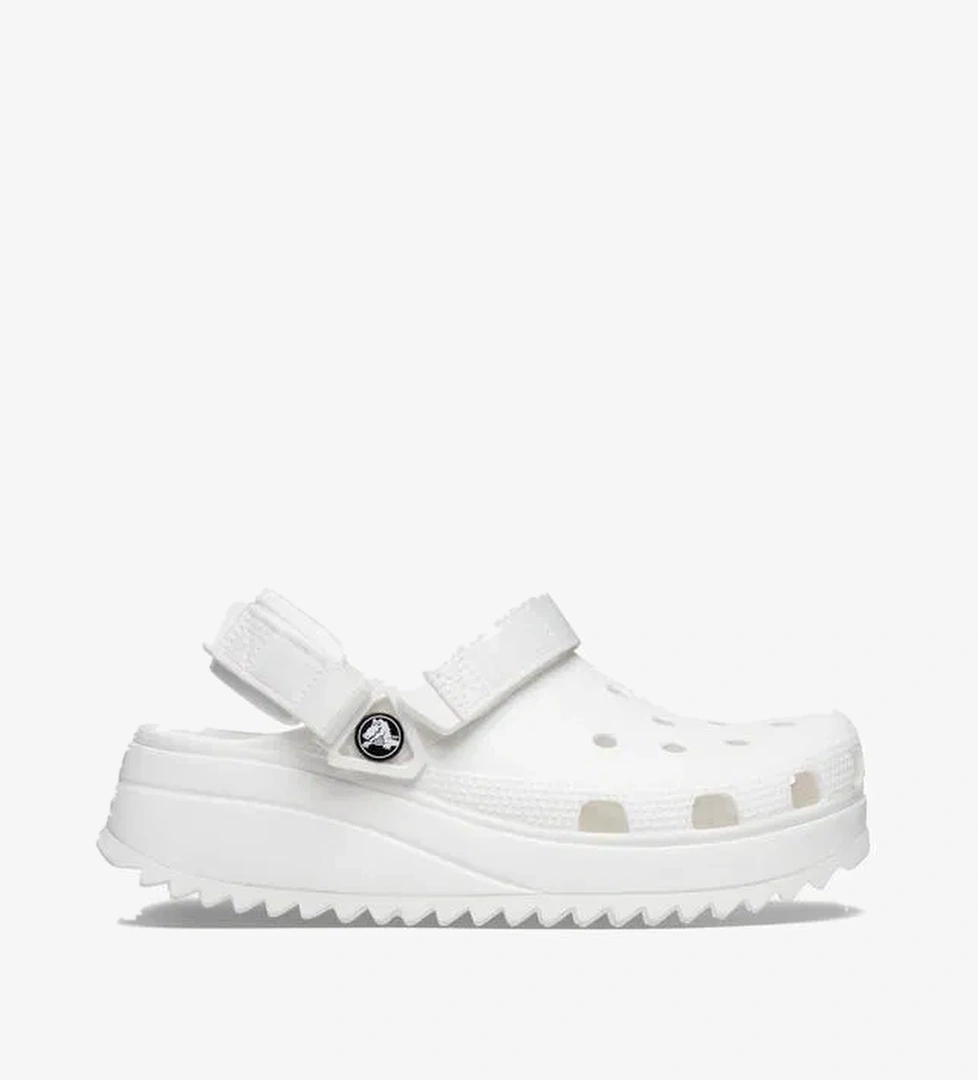 Crocs Classic Hiker Kadın Beyaz Terlik - Görsel 1