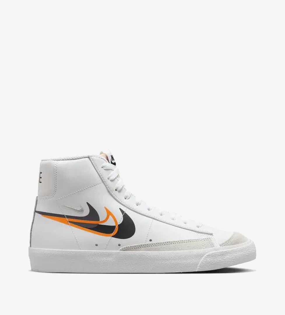 Nike Blazer Mid '77 Erkek Beyaz Spor Ayakkabı - Görsel 1