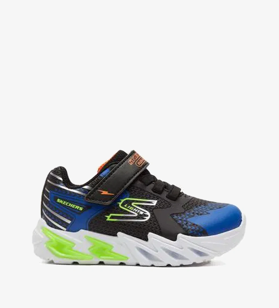 Skechers Skechers Flex-Glow Bolt Bebek Siyah Spor Ayakkabı model görseli