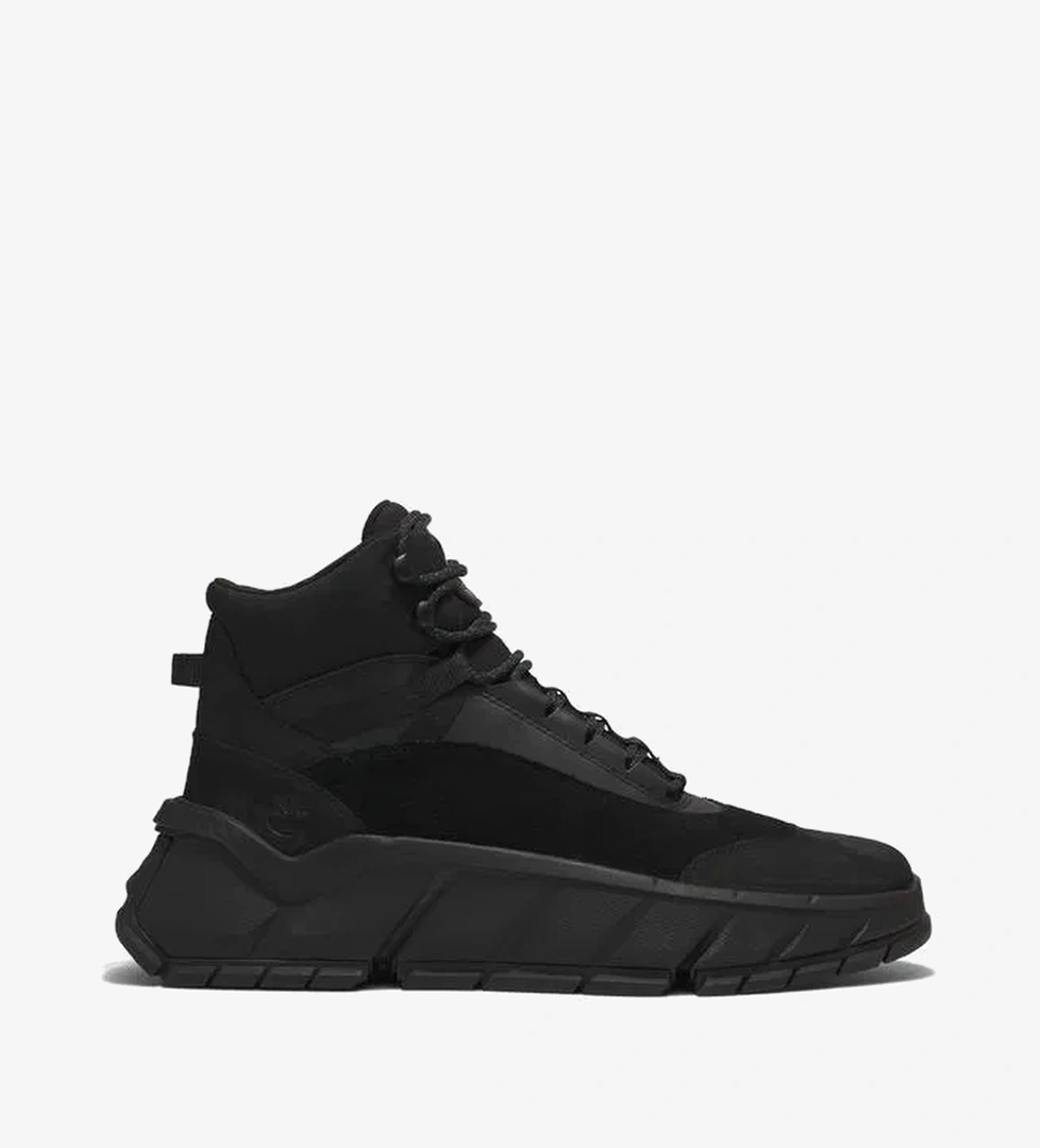 Timberland Mid Lace Up Erkek Siyah Spor Ayakkabı - Görsel 1