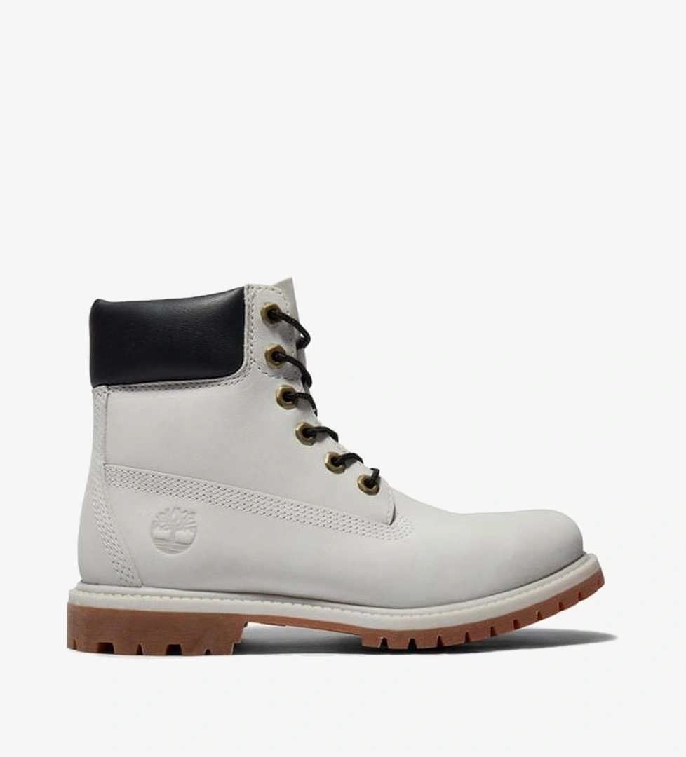 Timberland 6 Inch Lace Up Waterproof Kadın Gri Bot - Görsel 1
