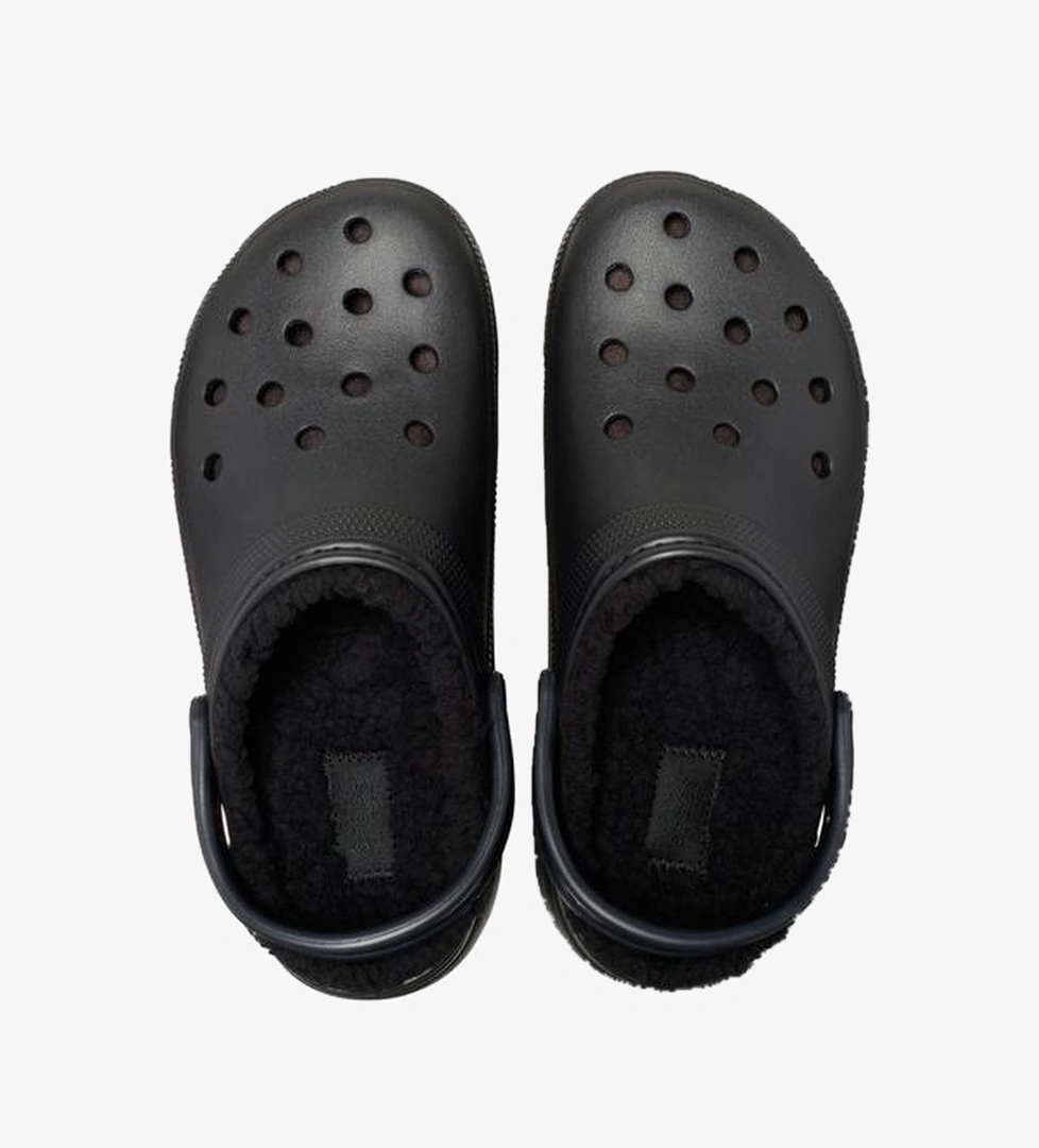 Crocs Crocs Classic Platform Lined Clog Noir Kadın Siyah Terlik model görseli