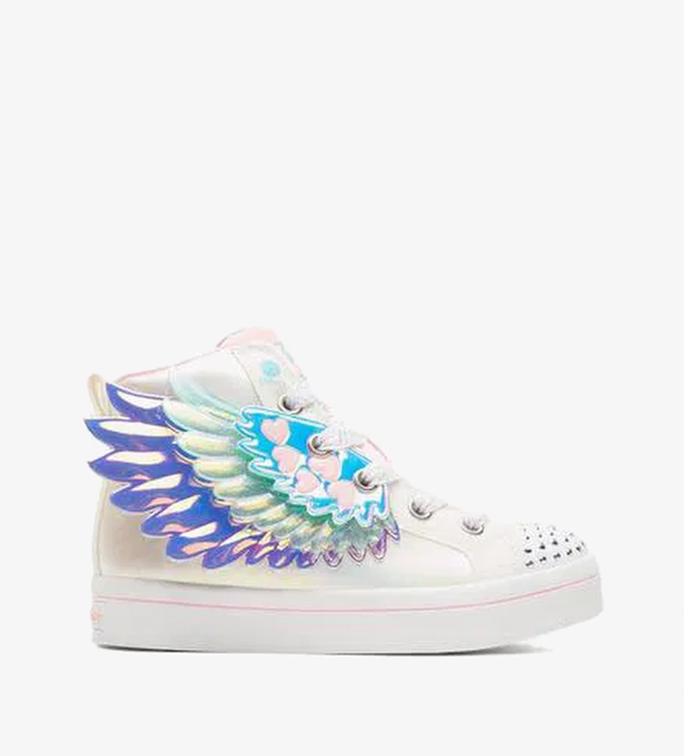 Skechers Twi-Lites 2.0 Çocuk Beyaz Spor Ayakkabı - Görsel 1