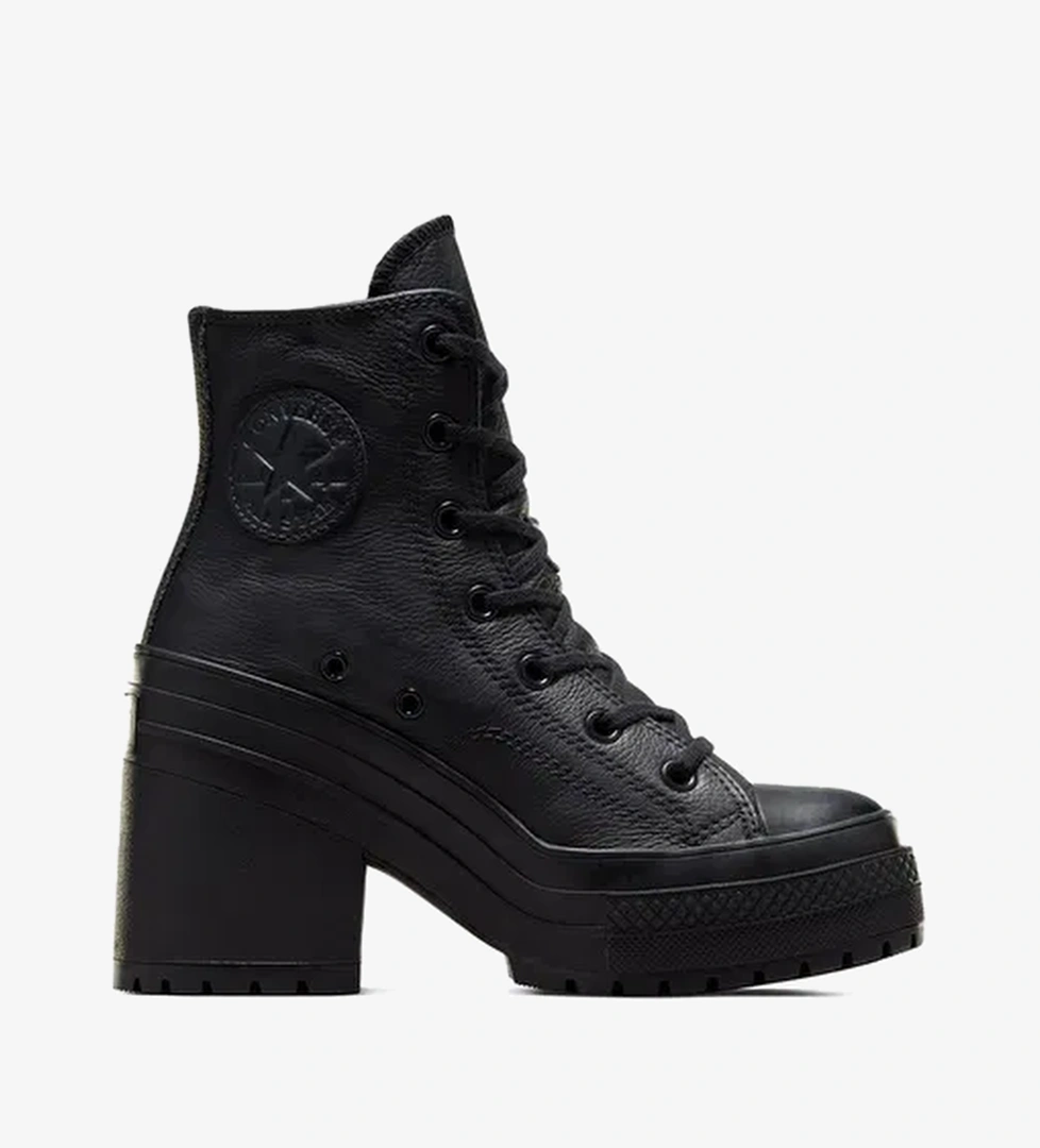 Converse Chuck 70 De Luxe Leather Deri Unisex Siyah Sneaker