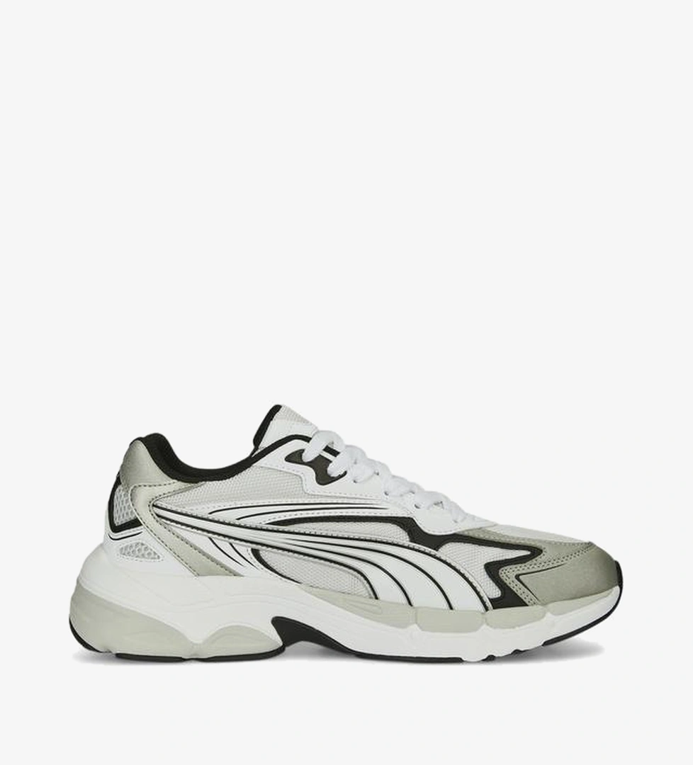 Puma Teveris Nitro  Noughties Unisex Gri Spor Ayakkabı - Görsel 1