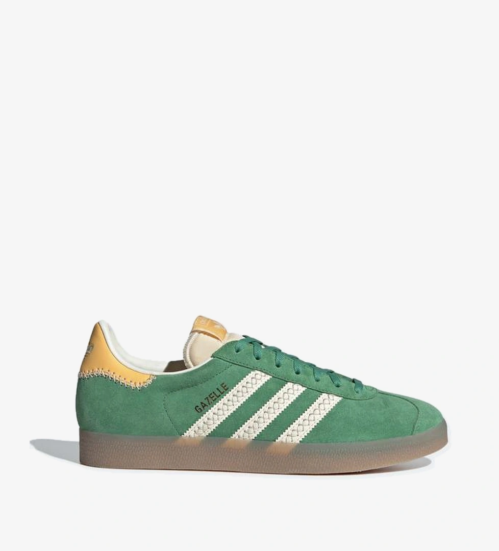 adidas Originals Gazelle Unisex Yeşil Spor Ayakkabı - Görsel 1