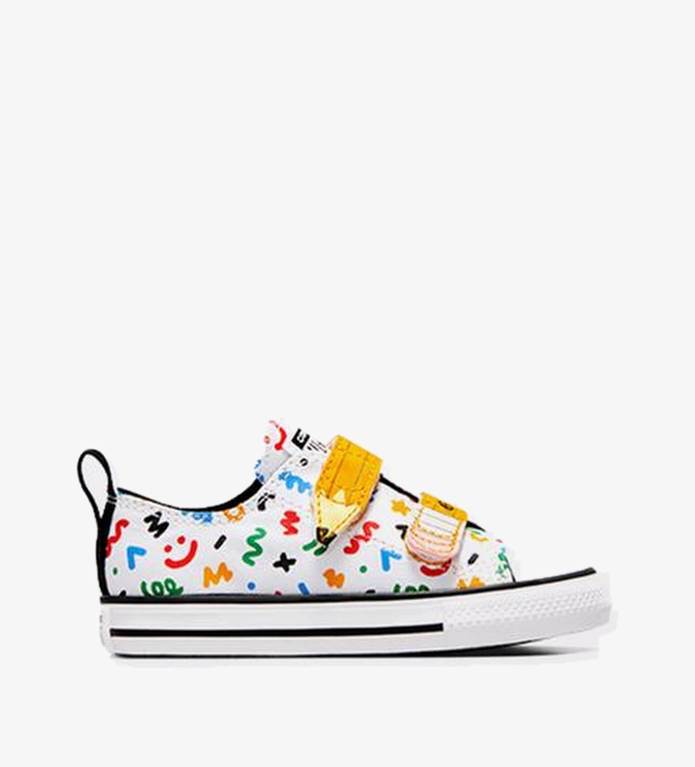 Converse Converse Chuck Taylor All Star Easy On Doodles Bebek Çocuk Beyaz Sneaker model görseli