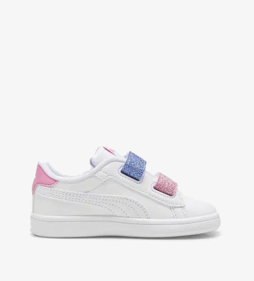 Puma Smash 3.0 Summercamp Bebek Beyaz Spor Ayakkabı - Görsel 1