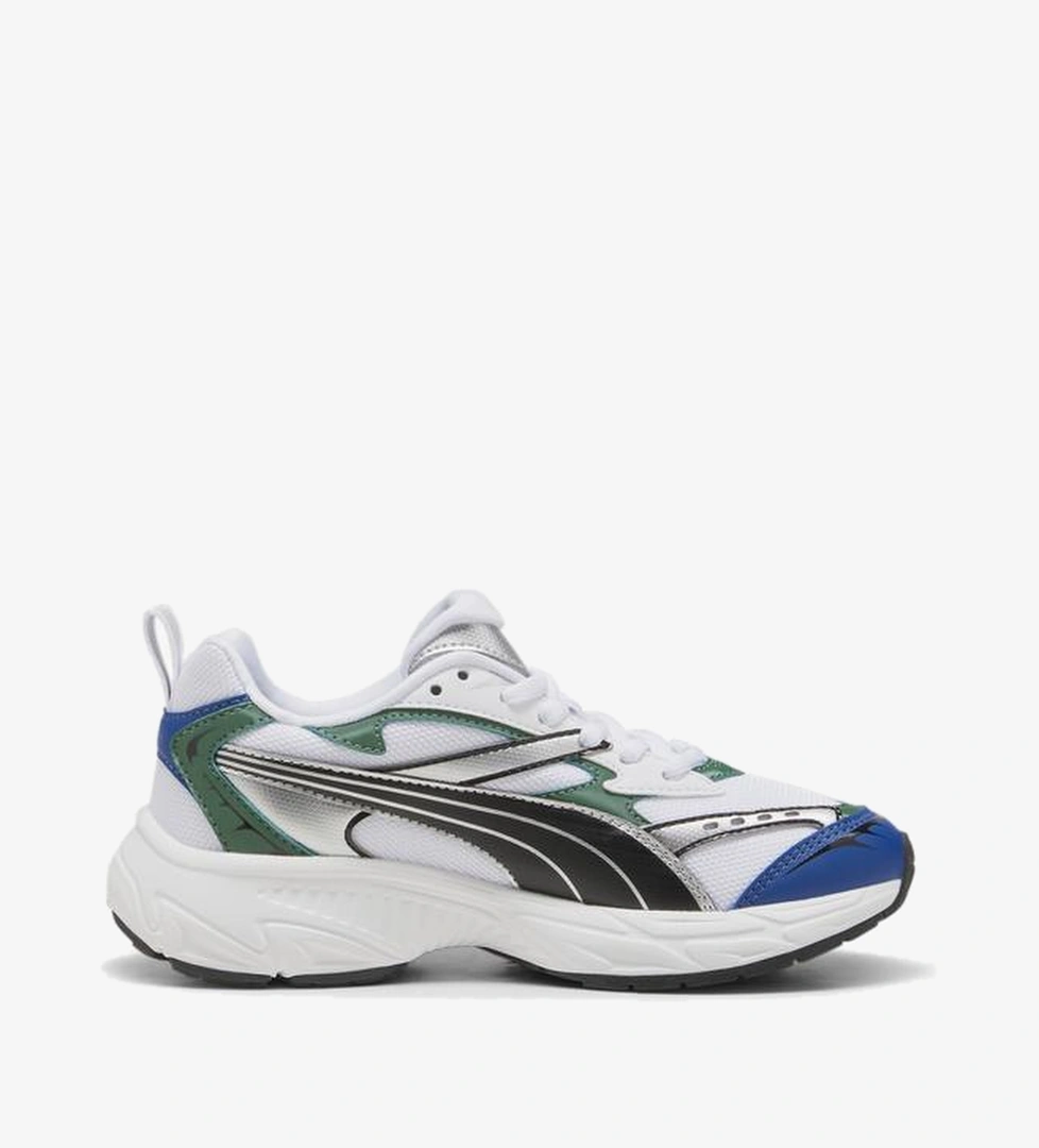 Puma Morphic Techie Çocuk Beyaz Spor Ayakkabı - Görsel 1