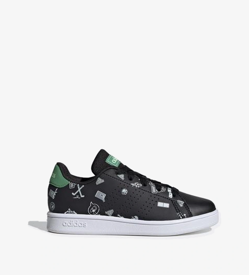 adidas Sportswear Advantage Çocuk Siyah Spor Ayakkabı - Görsel 1