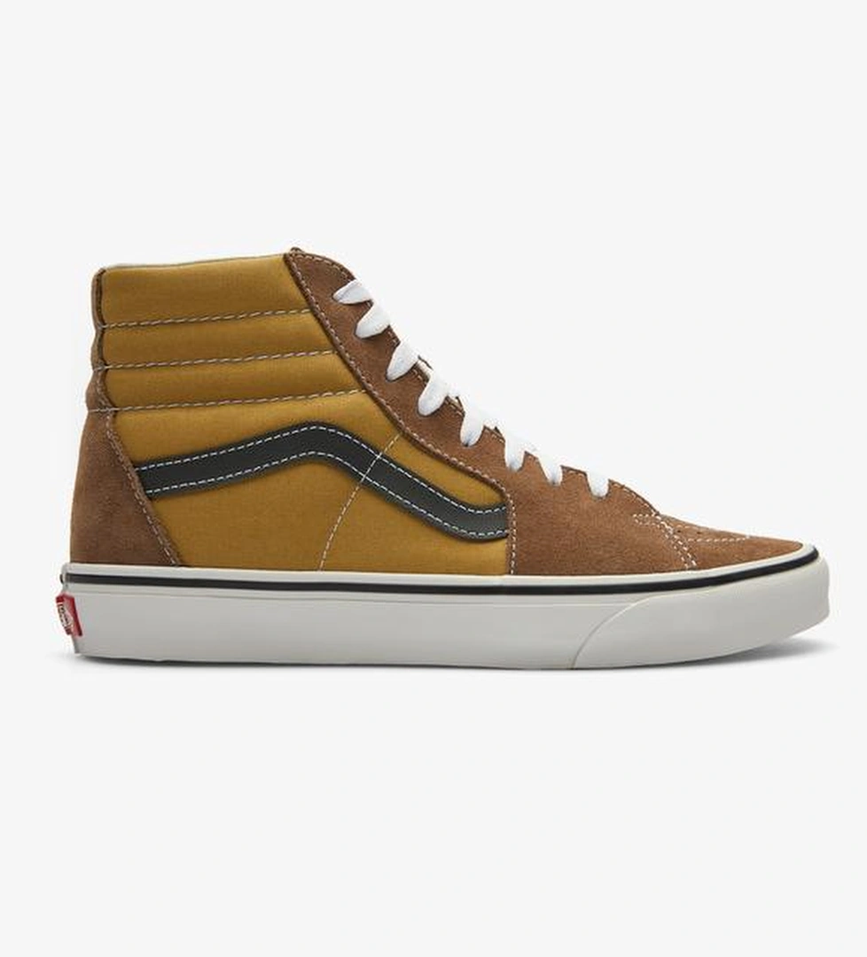 Vans Sk8-Hi Erkek Kahverengi Sneaker - Görsel 1