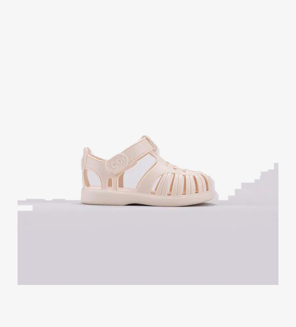 Igor Tobby Solid Bebek Krem Sandalet