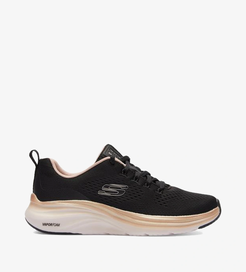 Skechers Vapor Foam Midnight Glimmer Kadın Siyah Spor Ayakkabı