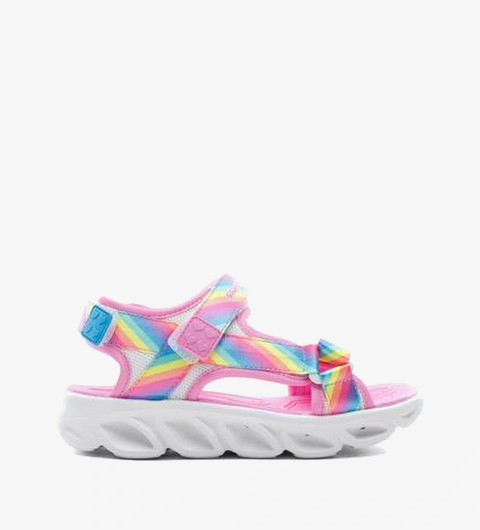 Skechers Hypno Splash - Rainbow Lights Çocuk Işıklı Pembe Sandalet