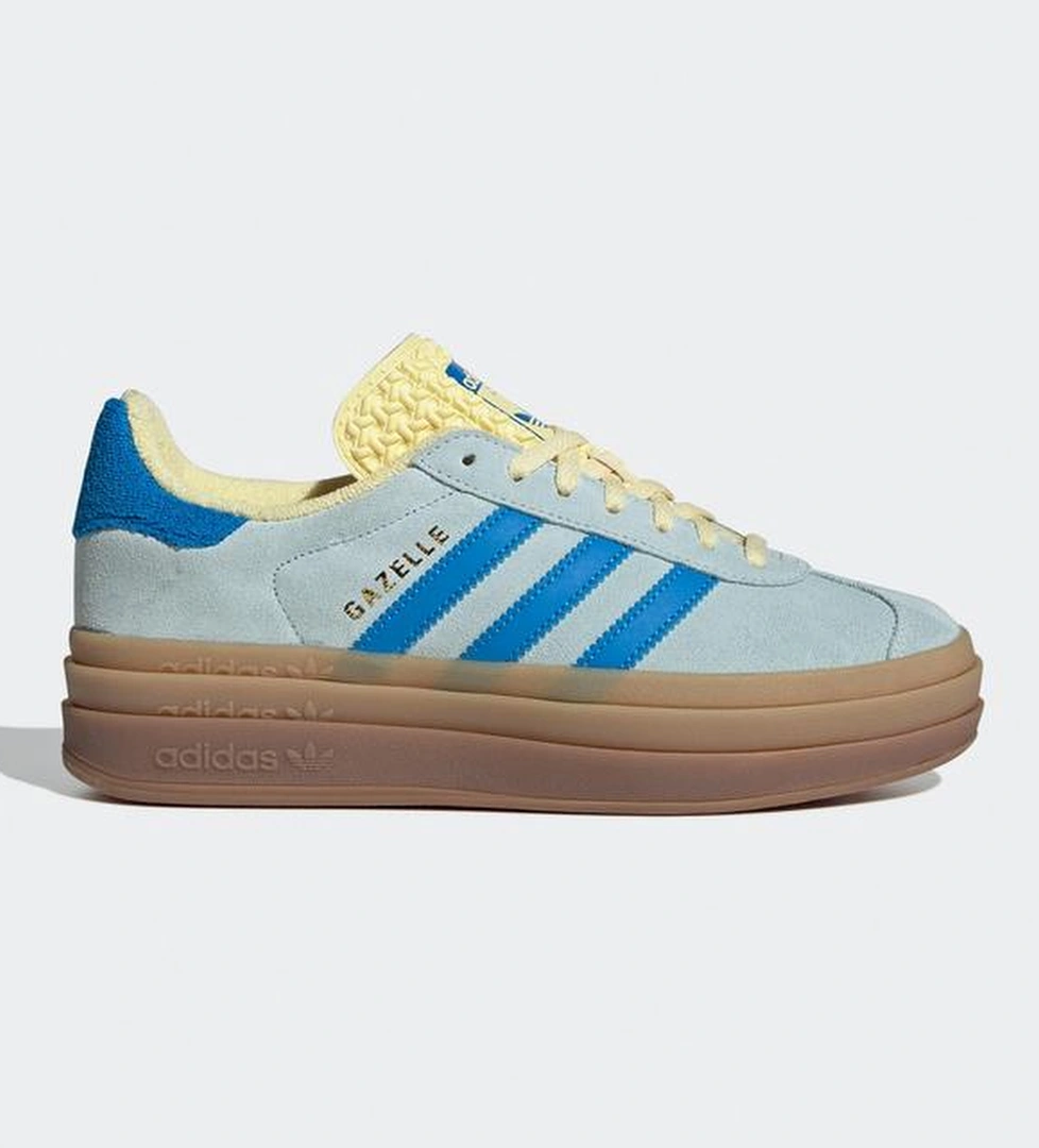 adidas Originals Gazelle Bold Unisex Mavi Spor Ayakkabı - Görsel 1