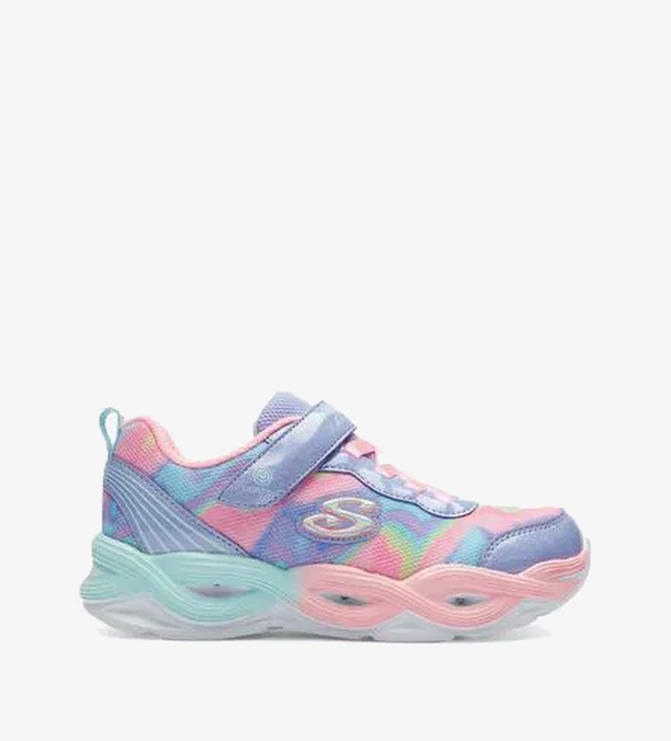 Skechers Skechers Twisty Glow Sorbet Swirl Çocuk Işıklı Renkli Spor Ayakkabı model görseli