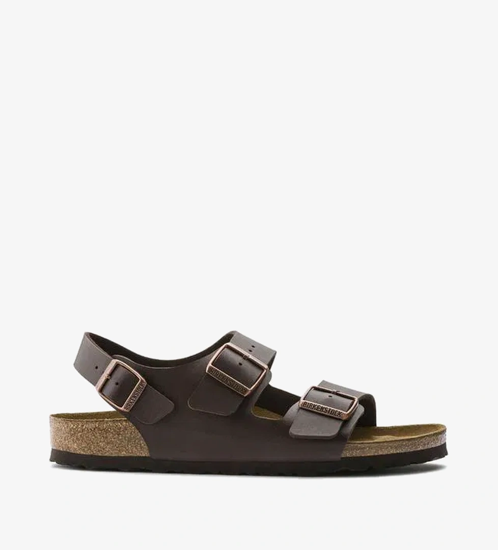 Birkenstock Milano Bf Erkek Kahverengi Sandalet - Görsel 1