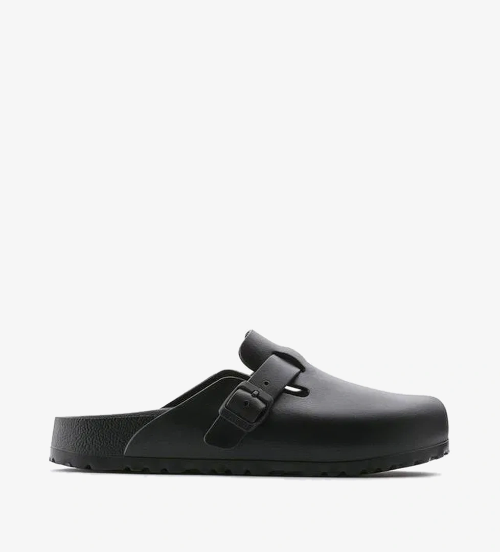 Birkenstock Boston Eva Erkek Siyah Terlik - Görsel 1