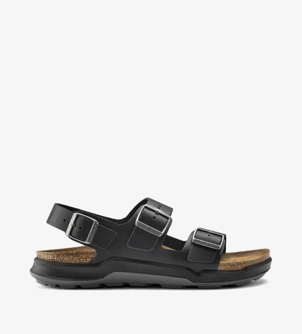 Birkenstock Milano Ct Bf Artic Old Erkek Siyah Sandalet - Görsel 1