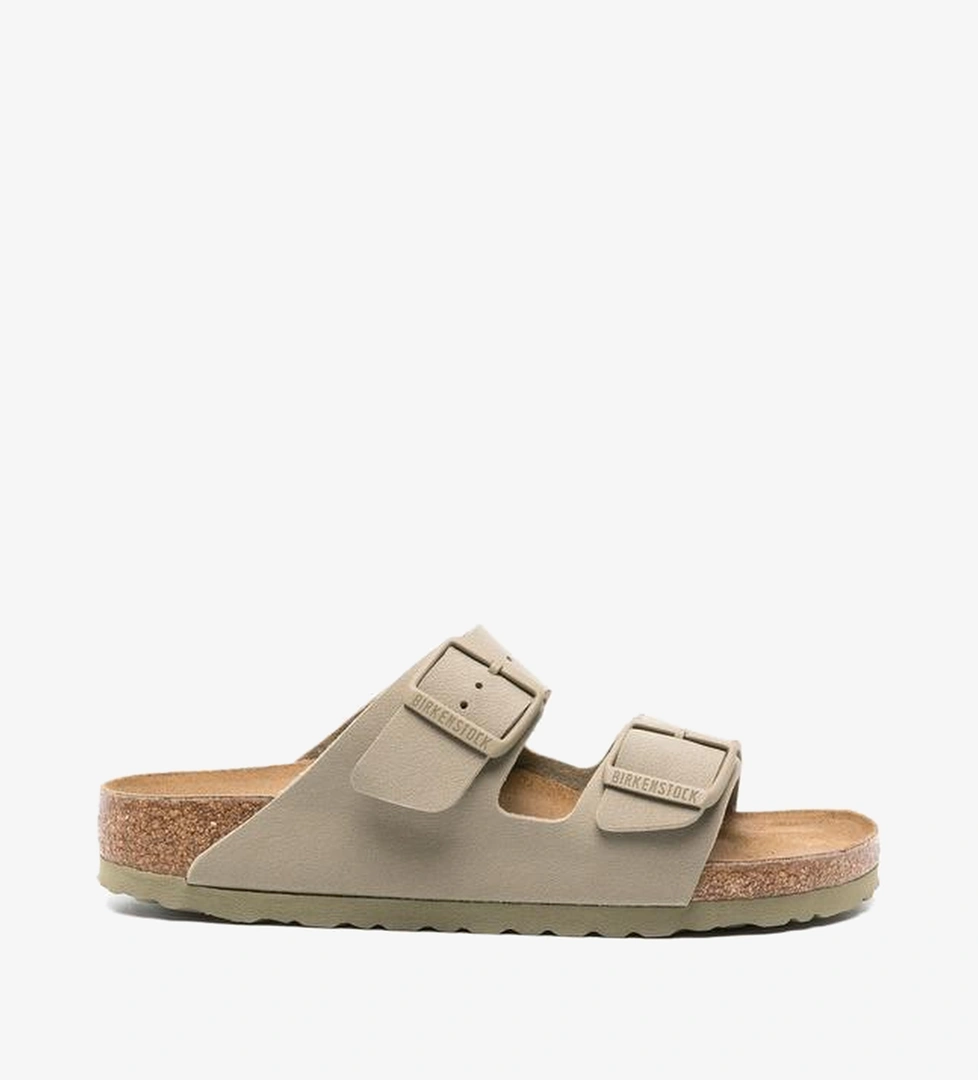 Birkenstock Arizona Bf Unisex Bej Terlik - Görsel 1
