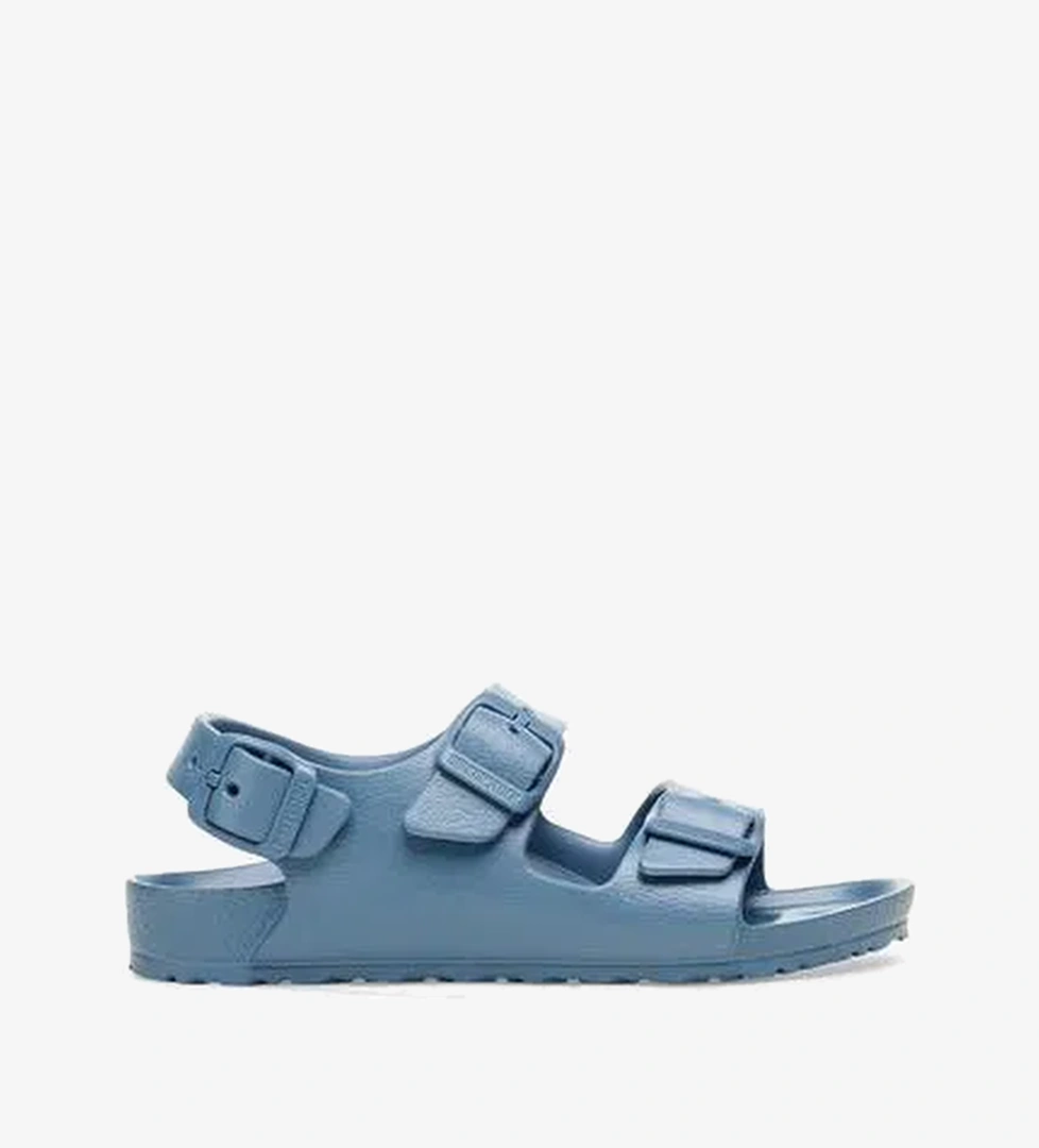 Birkenstock Milano Eva Bebek Mavi Sandalet - Görsel 1