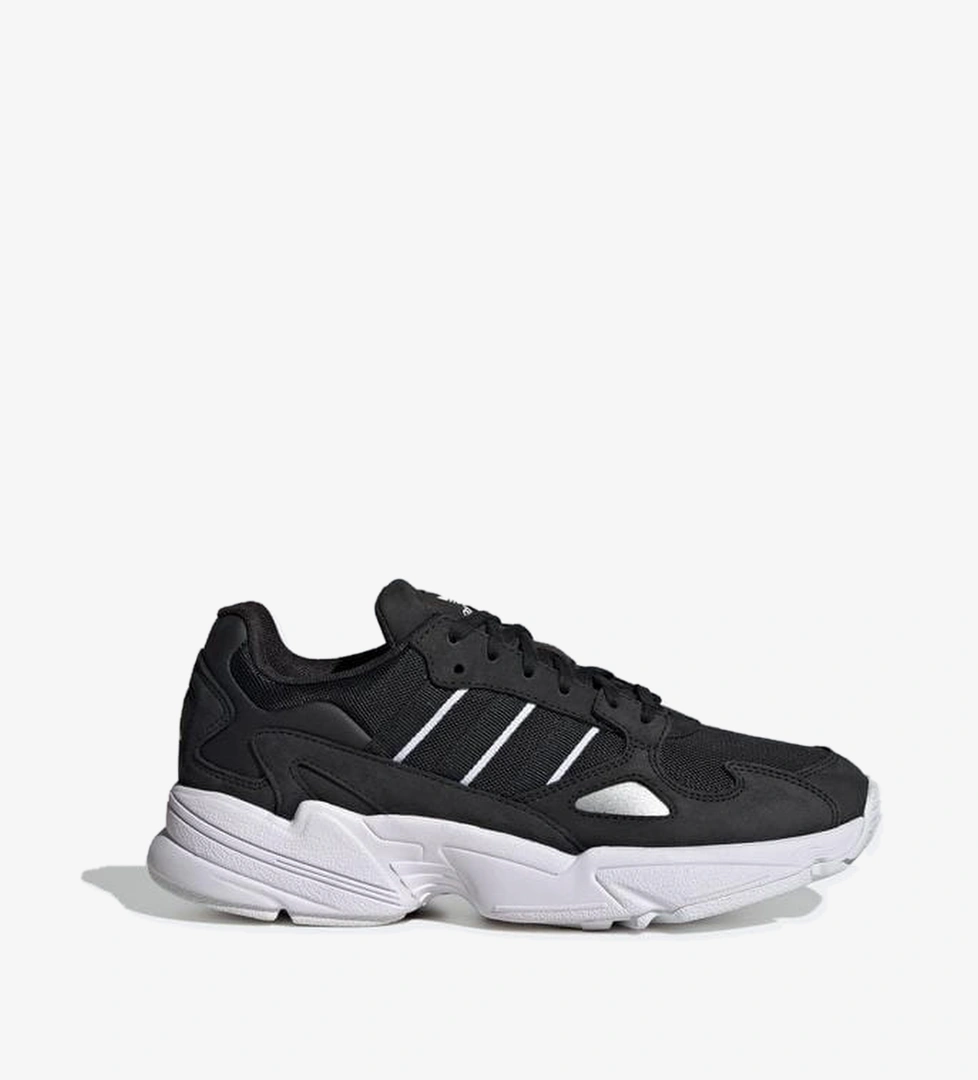 adidas Falcon  Kadın Siyah Spor Ayakkabı - Görsel 1